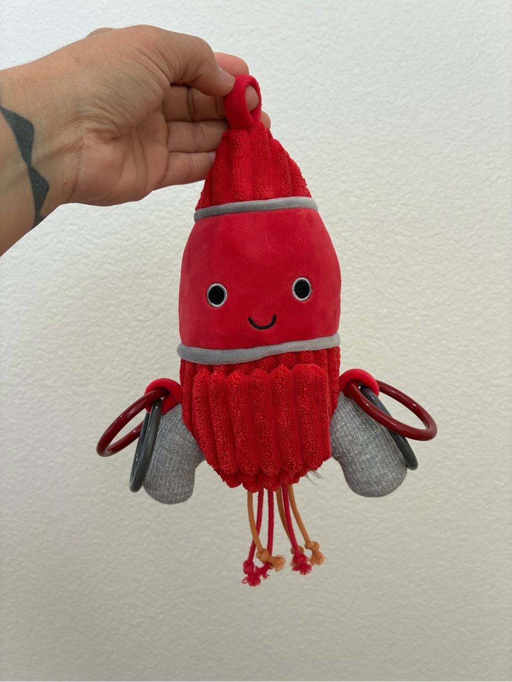 Jellycat Cosmopop Rocket Activity Toy For Babies